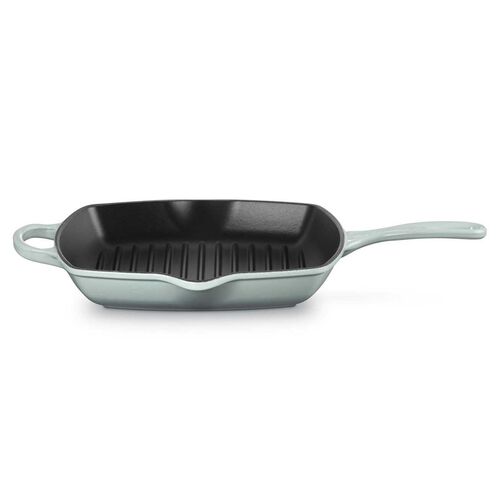 Le Creuset Signature Square Grillit 26cm - Sea Salt